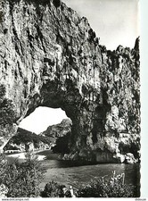 Postkarte - 07 - Vallon Pont d'Arc - Le Pont d'Arc - Bewundernswerte Arbeit der