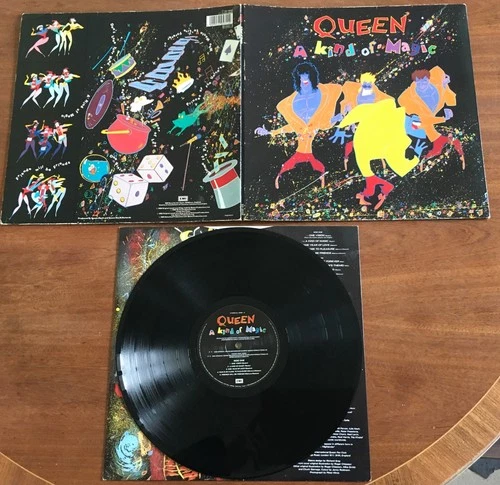 Queen - A Kind Of Magic (UK Vinyl LP, 1986). First Pressing, Gatefold, VG+/VG+.
