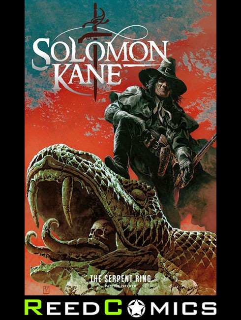 SOLOMON KANE THE SERPENT RING GRAPHIC NOVEL JH WILLIAMS III COVER Collects #1-4