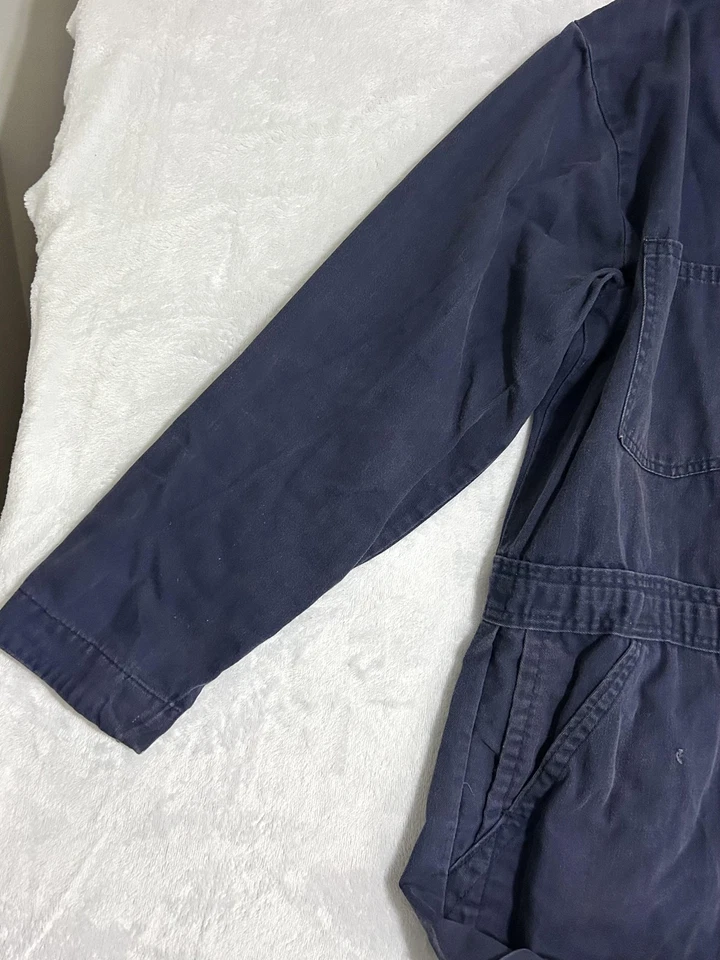 Vtg Universal Overall Chicago Stone Cutter Sanforized Union Made Coveralls Sz 54 - Image 4 of 4