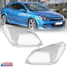 2× Scheinwerferglas Streuscheibe Klar Linse L+R Für Opel Astra H 2007-2010