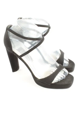 STUART WEITZMAN Escarpins à bout ouvert Dames Escarpins T EU 37 noir - Photo 1/4