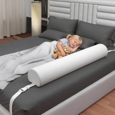  1 Pack Bed Bumper for Toddlers with Adjustable Straps, Triple Certified Cer...