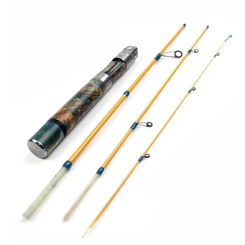 SEACHASER caña giratoria 4'6"" caña de pescar de viaje ultraligera rápida 2-6 lb Foto 3 de 4