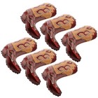  6 Pcs Western Party Balloons Cowboy Decorations Christmas Celebration