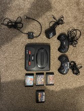Sega Mega Drive II console PAL - Two controllers And 6 games