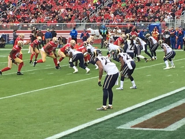 1st Row!!! San Francisco 49ers vs. Tennessee Titans- December 14, 2025 - Image 4 of 4