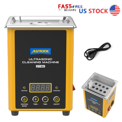 Ultrasonic Cleaner Digital Timer&Heater for Gasoline Diesel Injector Spark Plug