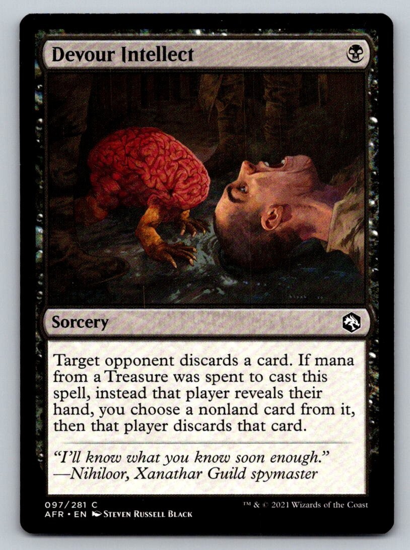 Devour Intellect Adventures in the Forgotten Realms Regular # 097/281