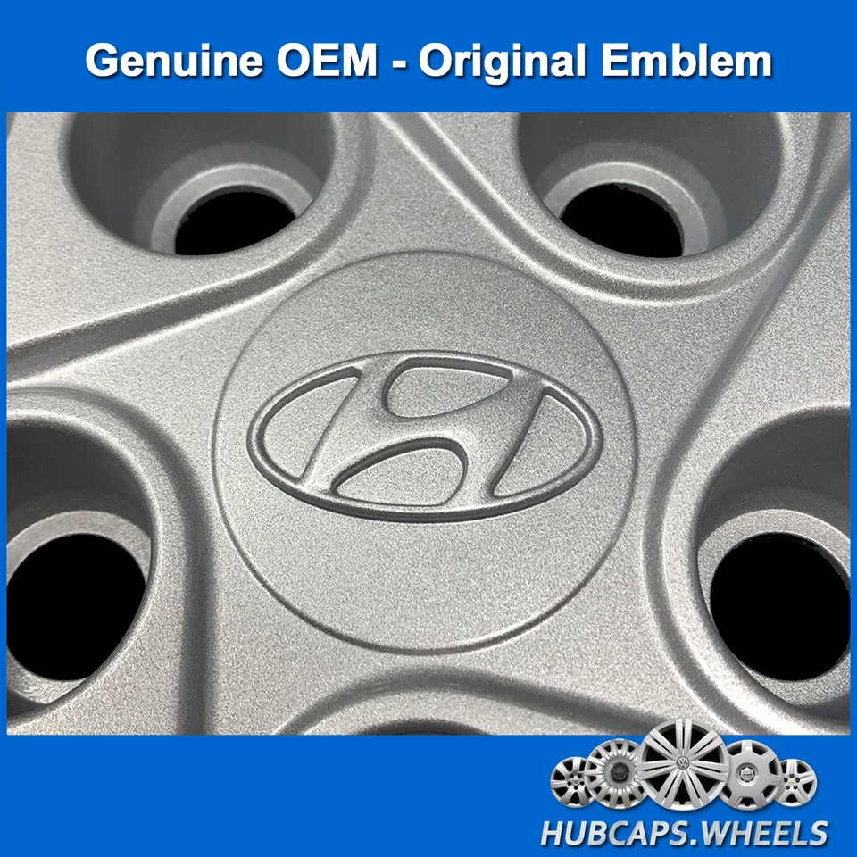 Комплект колпаков колес Hyundai Elantra 2017-2020 оригинальные заводские 15-дюймовые крышки колес 55578 - Изображение 4 из 4