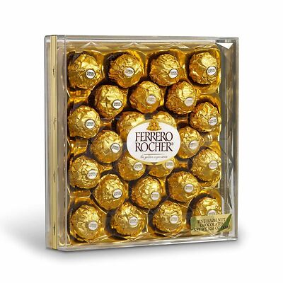 Ferrero Rocher Diamond - 24 St?ck - 300g - 4er-Packung