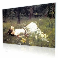 Ophelia by Waterhouse | Canvas (Rolled) | Wall art painting picture HD giclee