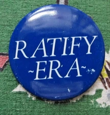 Vintage Ratify E R A large pin