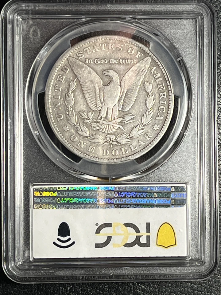 1888-O Morgan Silver Dollar, TOP 100 PCGS VG 10, VAM 21 OVAL O, EXTREMELY RARE. - Image 2 of 2