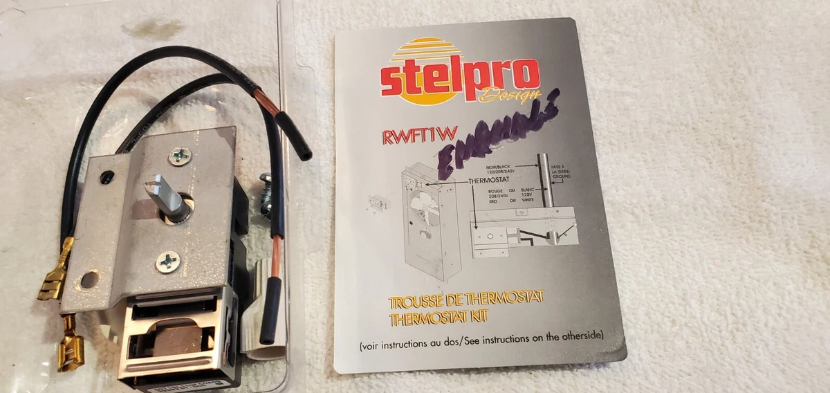 Stelpro RWFT1W Integrated Thermostat No Button | eBay