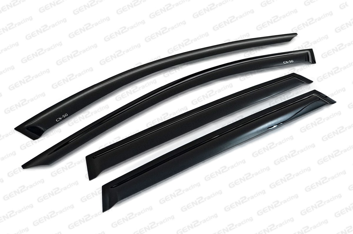 WINDOW VISORS for 2023 → 2026 Mazda CX-50 / DEFLECTOR VENT SHADE