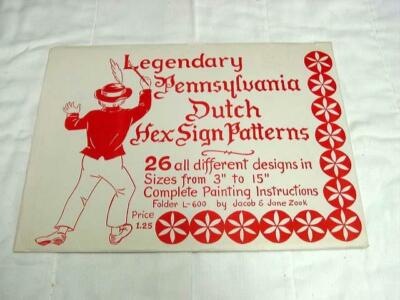 VINTAGE Legendary Pennsylvania Dutch Patterns - 26 Different Patterns - Unused