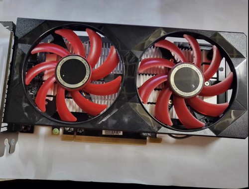 AMD DisplayPort GDDR5 DVI Radeon XFX Video Card RX550 PCI-E HDMI 4GB Graphics