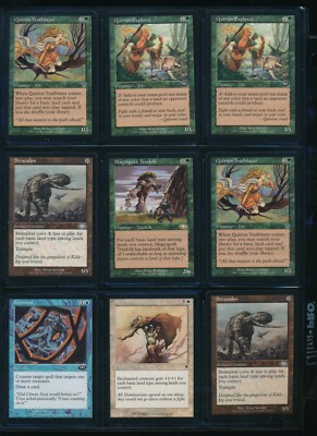 Lot (18) Magic The Gathering DeckMaster Wizard of the Coast (BW76