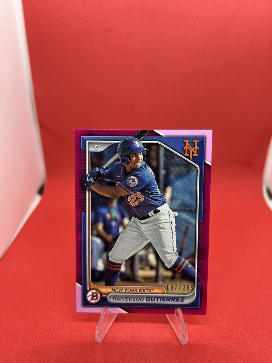 その他 Daiverson Gutierrez 2024 Bowman Daiverson Gutierrez Chrome Prospects Speckle