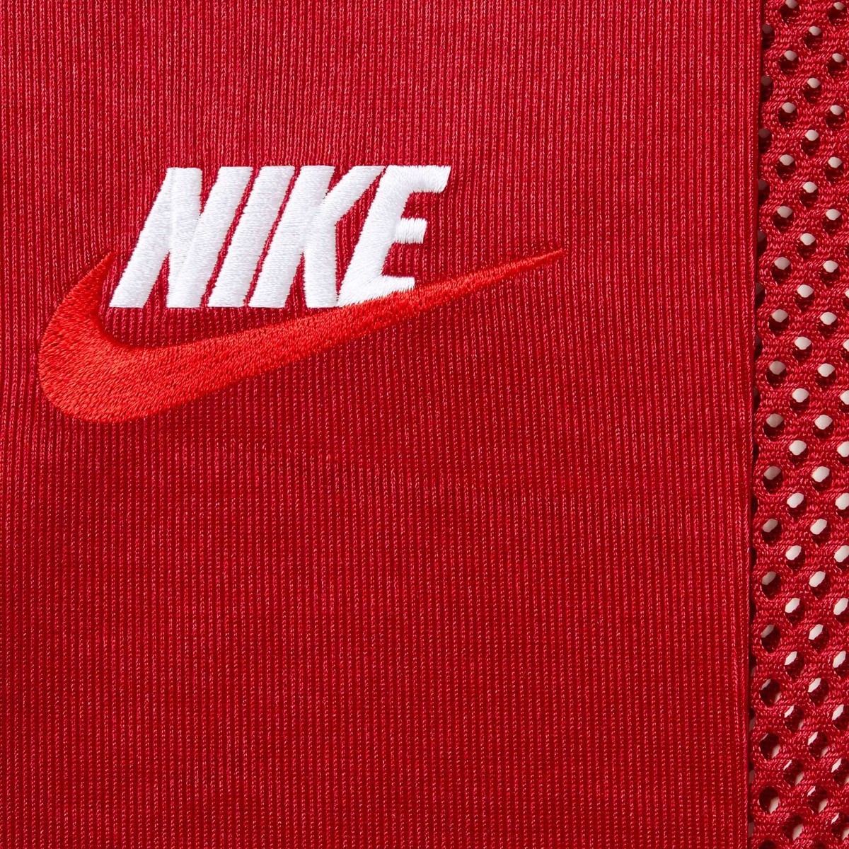 シュプリーム　Supreme®︎/NIKE®︎ Mesh S/S Shirt Red Supreme Nike Mesh S S Shirt (SS24) - $128