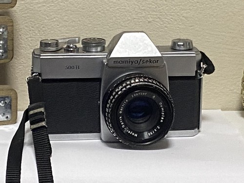 Mamiya Sekor 500 TL 35mm Camera & Meyer-Оptik gorlitz 1.8 50mm Lens
