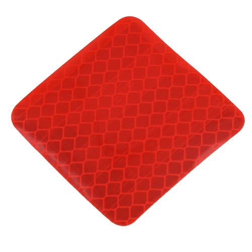 12pcs Red Rear Bumper Reflector Car Reflective Sticker Warning Tape 5 x