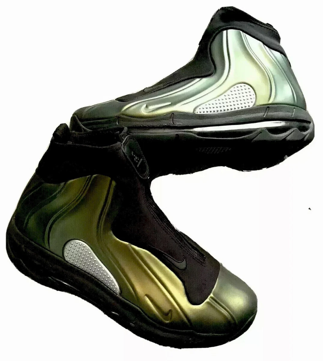 NIKE ACG I 95 POSITEMAX SNEAKER BOOT GOLD METALLIC BLACK MENS SIZE 8