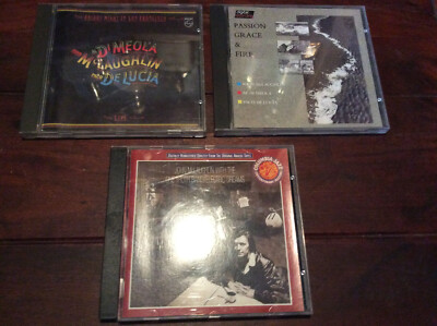 John McLaughlin [3 CD] Friday Night in San Francisco + Passion + Electric Dreams