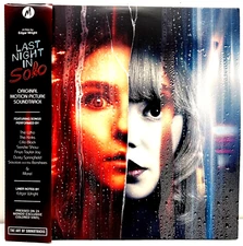 Last Night In Soho Soundtrack V/A 2021 Blue/Red Vinyl Mondo Records 1st Press