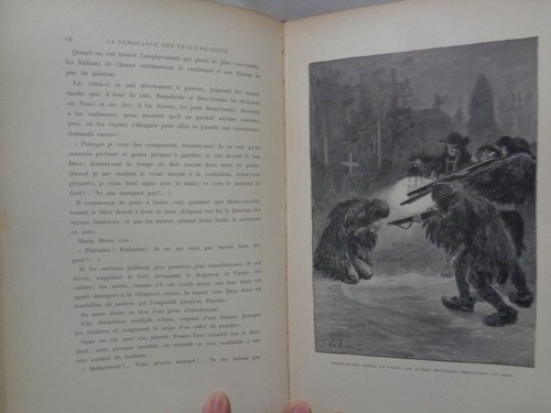 1896 French La Vengeance des Peaux-De-Bique Toudouze Illustrated Luxury Edition - Picture 14 of 14