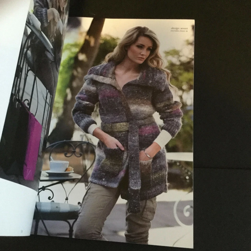 Jenny Watson Knitting Pattern Book, 12 Knitting Design Projects - Women  - Image 2 of 4