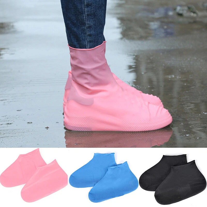 Silicone Shoe Cover Waterproof Rain Shoes Covers Outdoor Rain Boot Overshoes