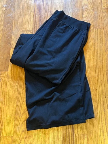 SKIMS FITS KIM KARDASHIAN BOYFRIEND LOOSE PANTS BLACK SIZE EXTRA LARGE NEW TAGS - Picture 2 of 4