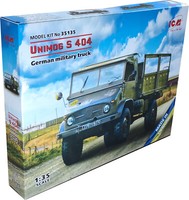 Icm 35135 - 1:35 Unimog S 404 German Military Truck - Neu