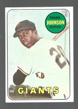1969 Topps Baseball Frank Johnson San Francisco Giants #227 EXC