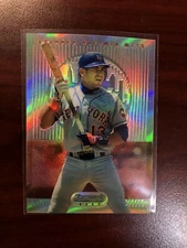 1995 BOWMAN'S BEST REFRACTOR SGW PRODUCTION FILM PROOF #81 EDGARDO ALFONZO METS