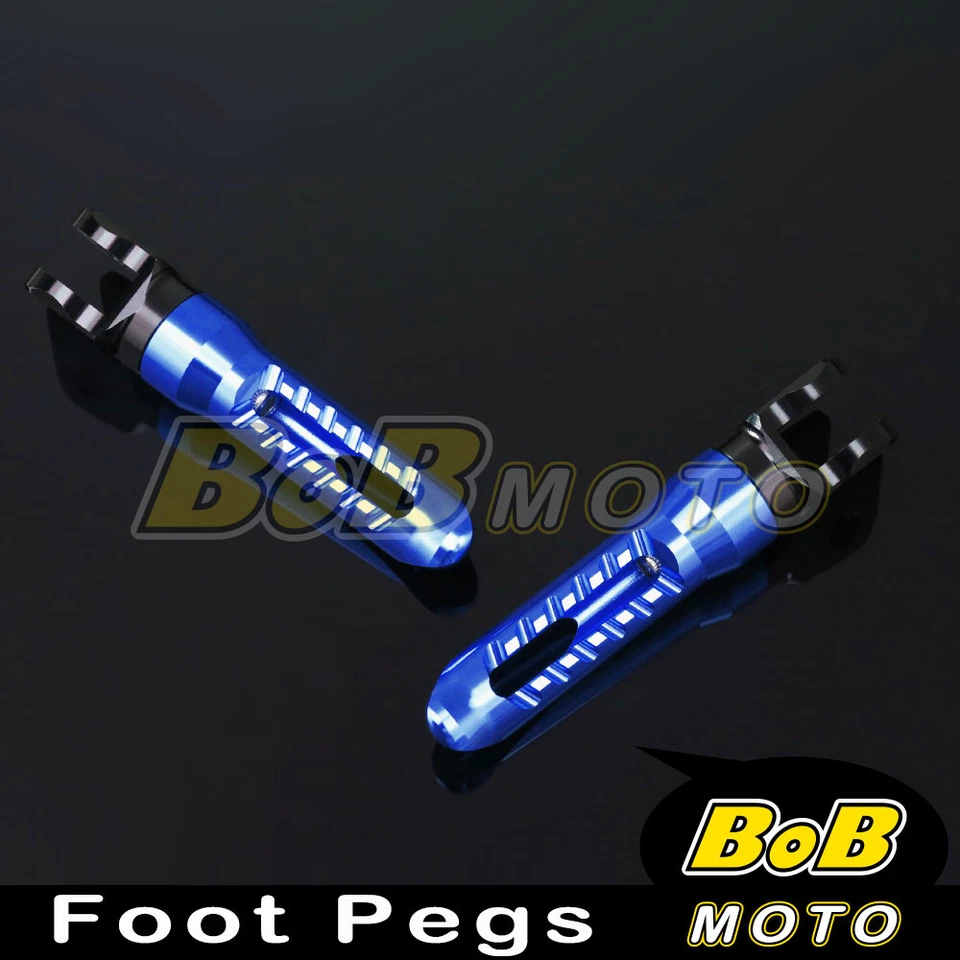 CNC Front Foot Pegs Rests For Buell XB9R XB12R Firebolt XB12S Lightning Foto 3 de 4