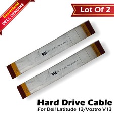 Lot x 2 Dell OEM Latitude 13 Vostro V13 V130 V131 Hard Drive Cable LT13TL 42WW9
