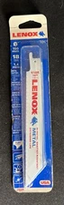 LENOX Tools Bi-Metal Reciprocating Saw 6" Blade 18 TPI 1.4 mm Metal 5 Pack