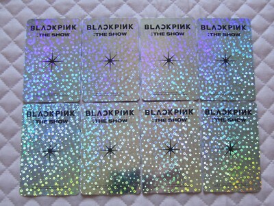 BLACKPINK 2021 The Show Live Photocard KPOP YG *READ DESCRIPTION