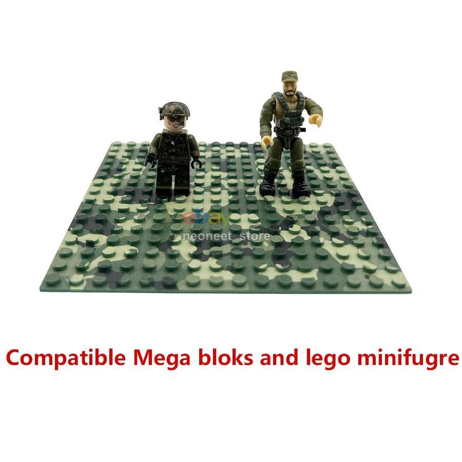 MOC Militar Mecánico Robot Android Ejército Cohete Ametralladora Cañón Arma Modelo Conjunto Foto 3 de 4