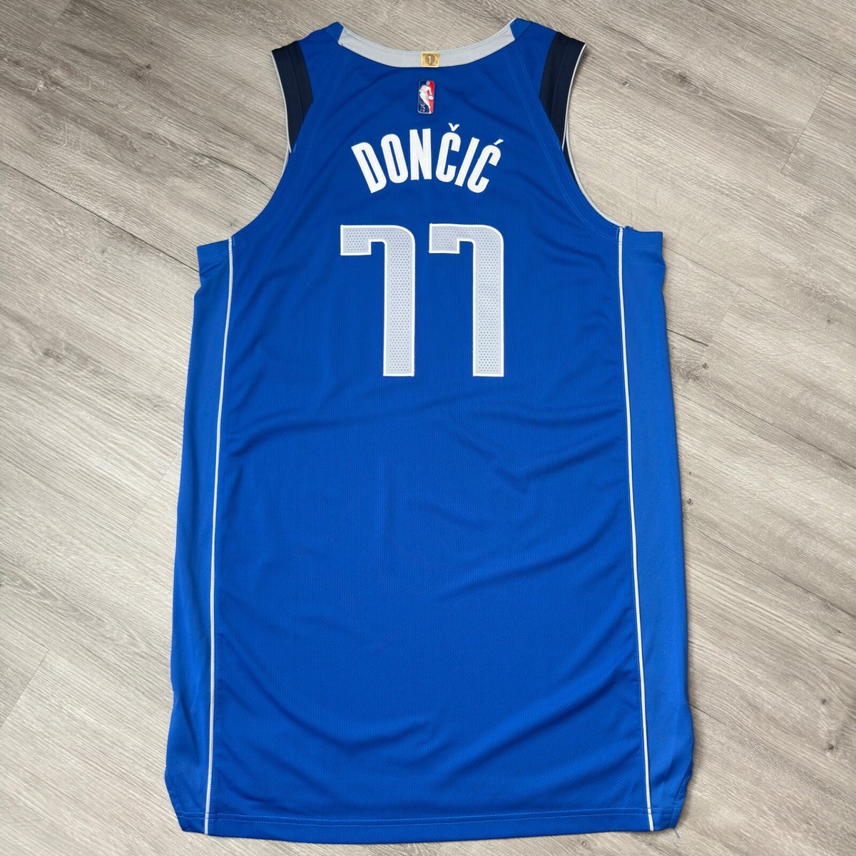 Pro Cut LUKA DONCIC Dallas Mavericks Jersey 52 +6 Nike Icon 75th