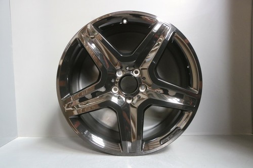 ORIGINAL MERCEDES GLA VITO V-KLASSE 19" AMG ALUFELGENSATZ 5X112 GLANZ SCHWARZ - Bild 4 von 5