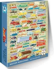 Blue Lobster - "Motor Machines" 1000 Piece Puzzle