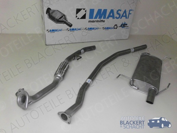 Imasaf Auspuff Set Ab Kat für Mitsubishi Grandis 2.0 Di-D 2005-2010-image