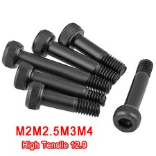 M2M2.5M3M4 High Tensile 12.9 Socket Head Cap Screws Allen Bolts - Partial Thread