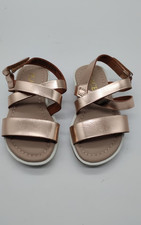 Children's Place Sandals Baby Girls Toddler 5 Adjustable Ankle Strap Rose Gold