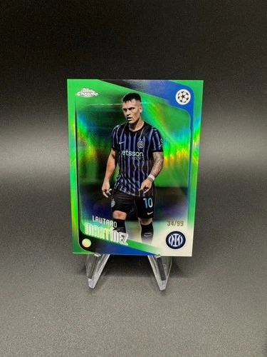 Lautaro Martinez 2025-26 Topps Chrome UCC Green /99 #156