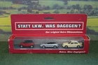 RARE GRELL THE ORIGINAL ASTRA ELBTULLELSTAU 3 DIECAST GERMAN CARS BOXED. D33663